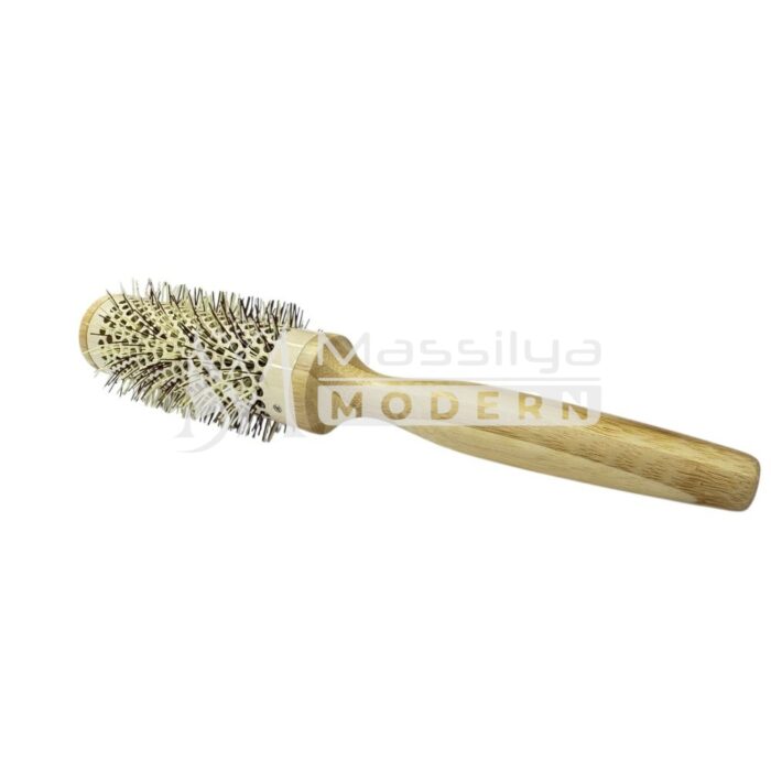 Brosse brushing Ronde Professionnelle en Bois 40 – Image 2