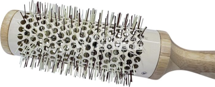 Brosse brushing Ronde Professionnelle en Bois 40 – Image 3