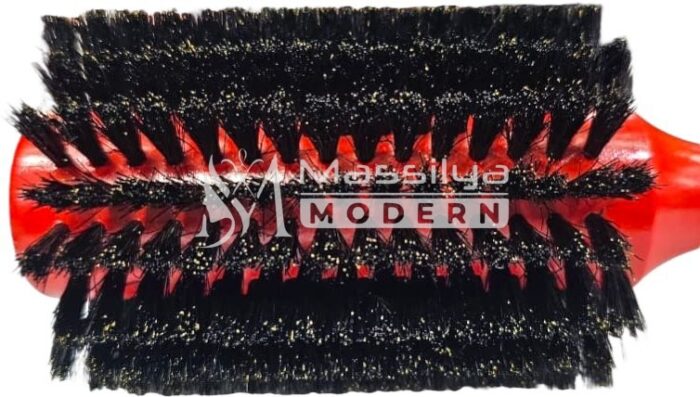 Brosse brushing Ronde Professionnelle Rouge -18 – Image 2