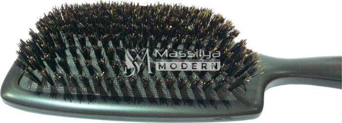 Eagle Fortress 502 Brosse à Cheveux plate Carré Grand Sanglier – Image 2