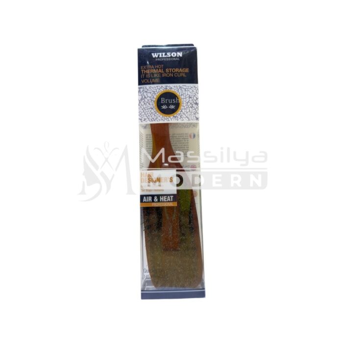 Wilson Brosse à cheveux professionnelle en bois sanglier barbe 134 – Image 5