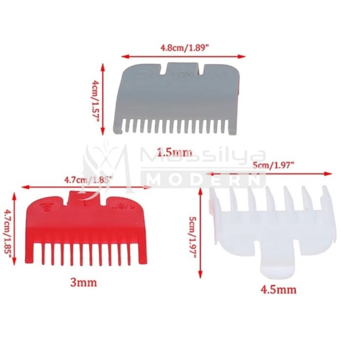 Clipper Guides de Tondeuse Wahl Professionnel – 3 pièces de Coupe – Image 3