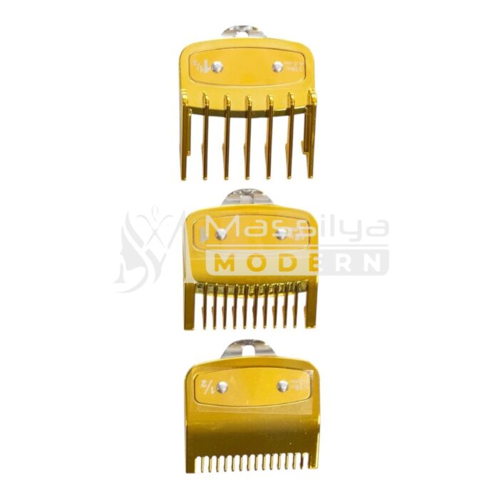 Clipper Guides Tondeuse wahl Professionnels Dorés (Set de 3 pièces) – Image 2