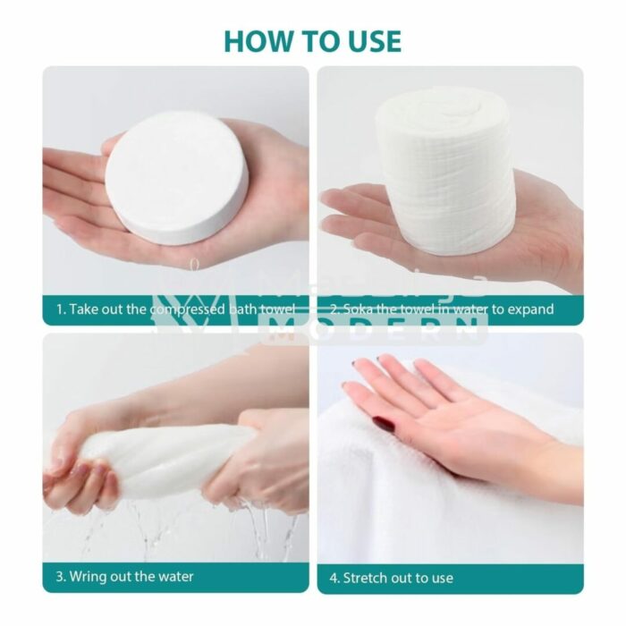 Serviette de Bain Compressée (1 Pièce / Multi-Pack) – Image 5