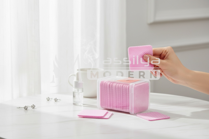 Cotton Clean Lingettes Coton Sans Peluches 200 pièces – Image 3