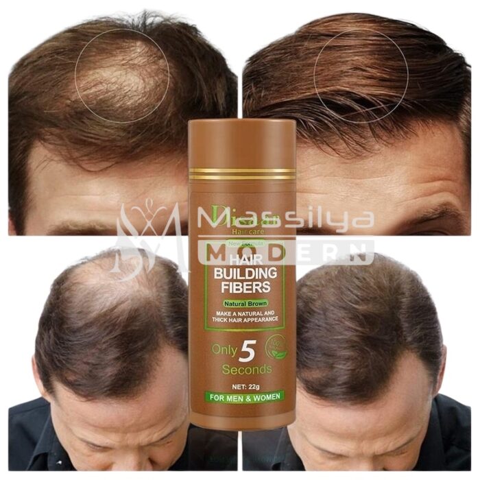 Disaar Hair Building Fibers Noir – Brun 22g – Image 3