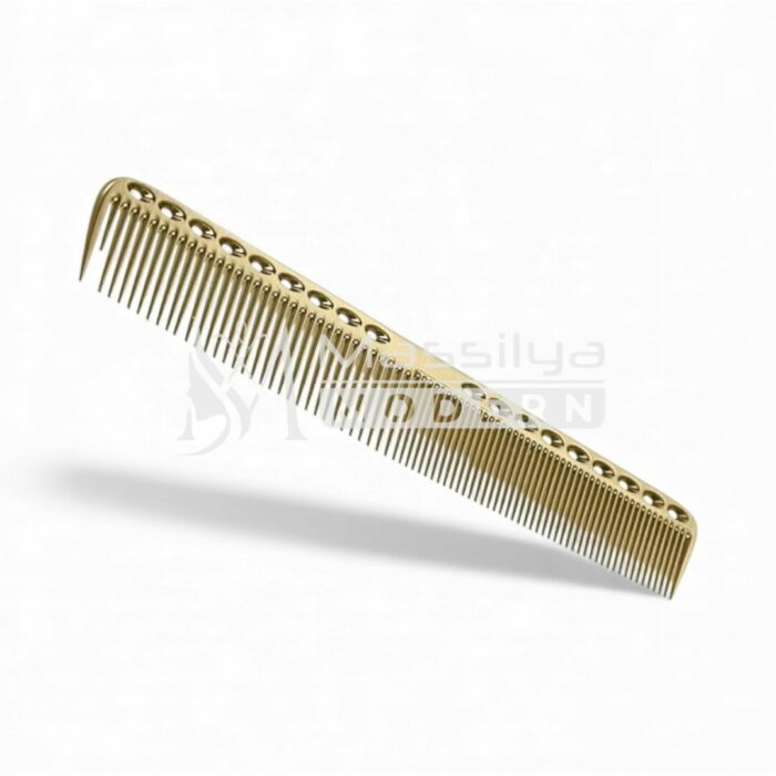 DK 60 Peigne de coiffure Métallique Professionnel en Aluminium (Résistant à la Chaleur) – Image 2
