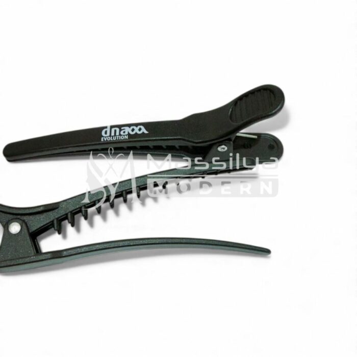 DNA Evolution Pinces plates à cheveux Carbone 12 pièces – Image 3