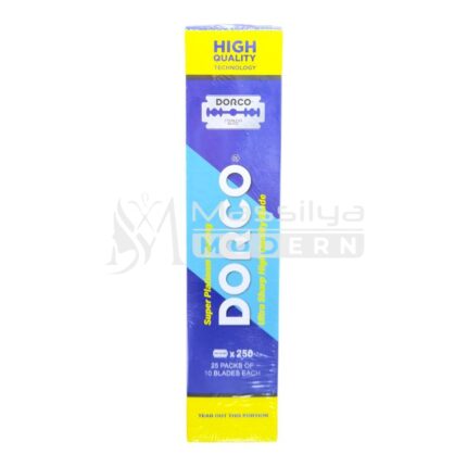 DORCO Lames de Rasage Acier Inoxydable Haute Qualité