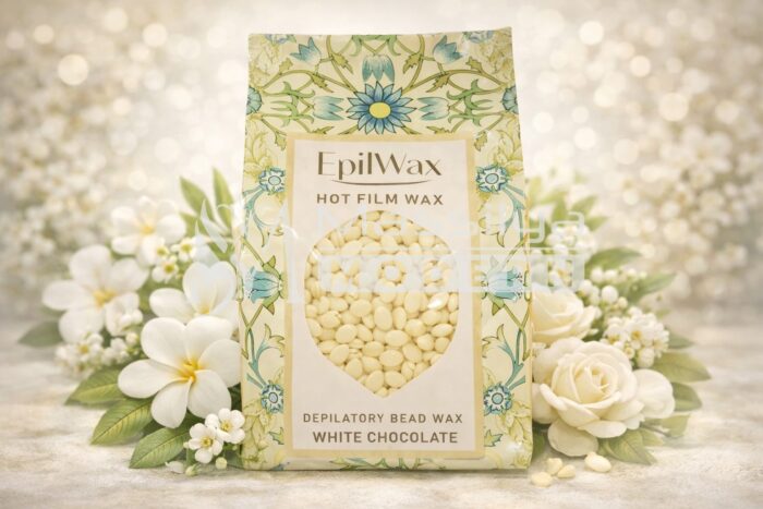 EpilWax Hot Film Wax White Chocolate Cire chaude Pelable en Perles 1kg – Image 2