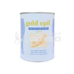 Gold Epil pot de Cire Épilatoire Jetable Naturelle 800g 