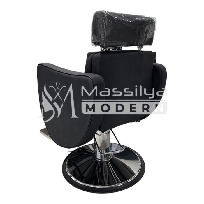 Fauteuil de coiffeur Barbier Professionnel Électrique Repose Pieds & USB – Image 4