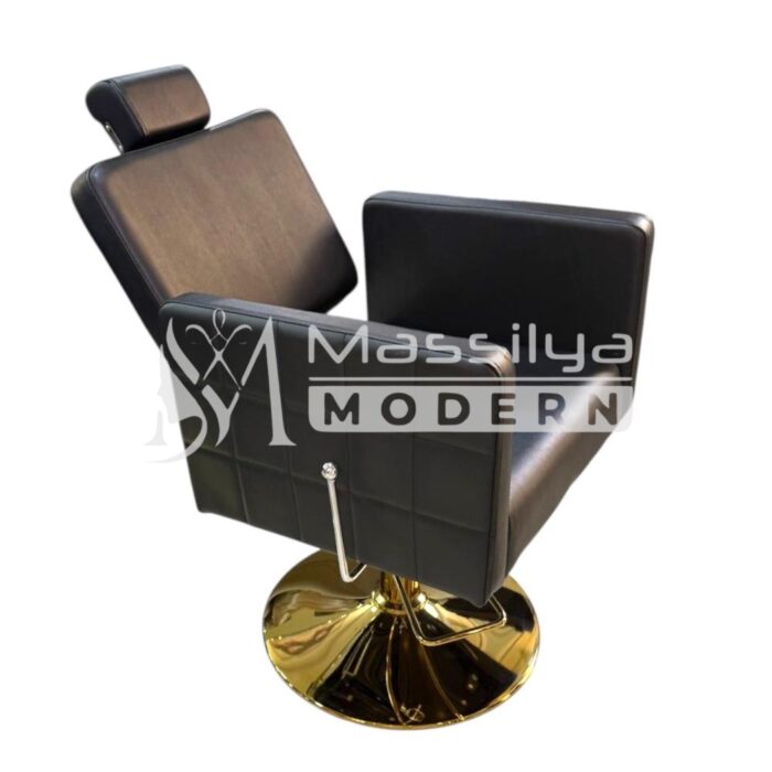 Fauteuil Professionnel Coiffure & Maquillage Base Gold Inclinable – Image 2