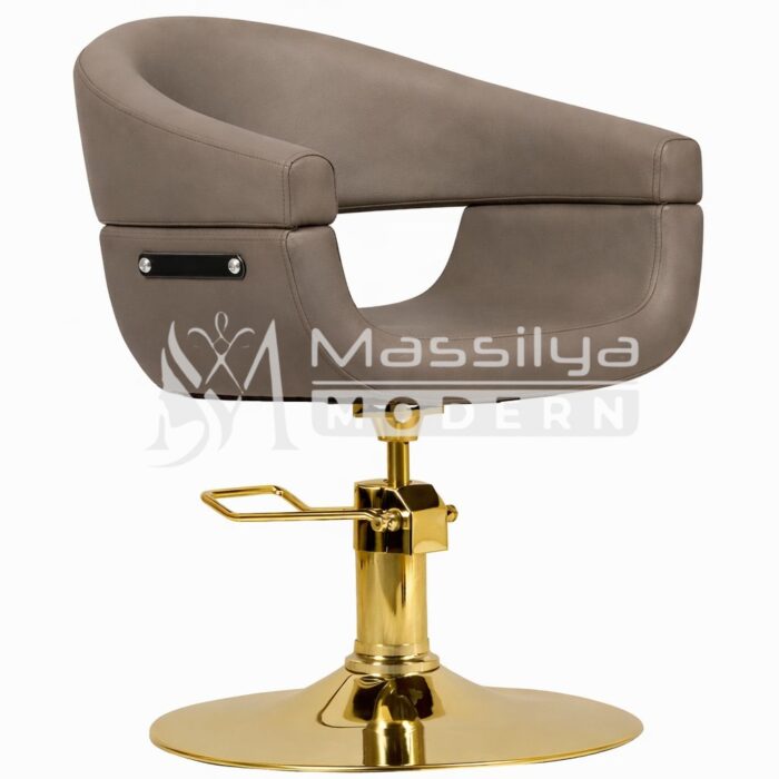 Fauteuil de Coiffure (Base Gold ou Chrome) – Image 16