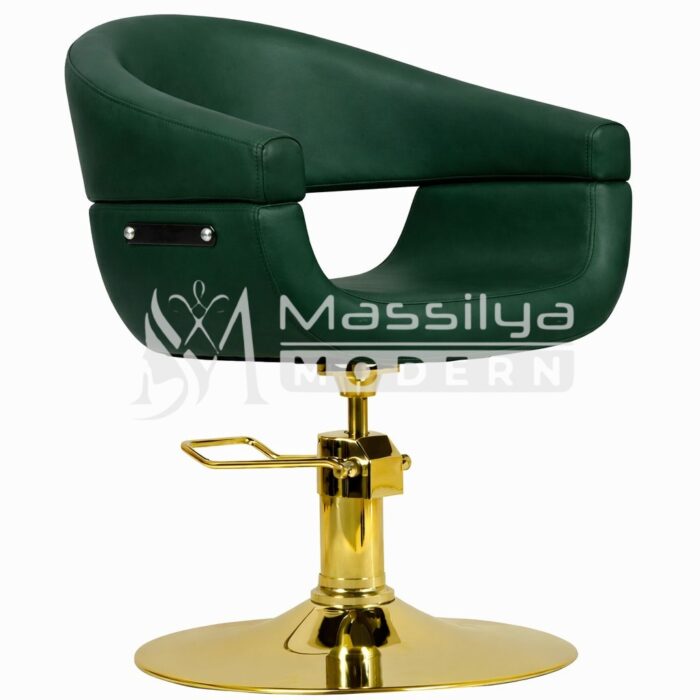 Fauteuil de Coiffure (Base Gold ou Chrome) – Image 15