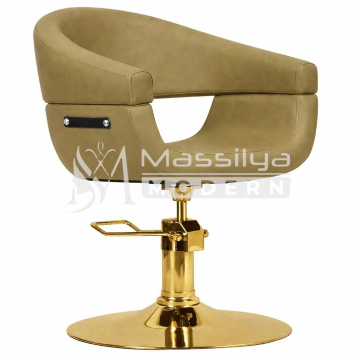 Fauteuil de Coiffure (Base Gold ou Chrome) – Image 11