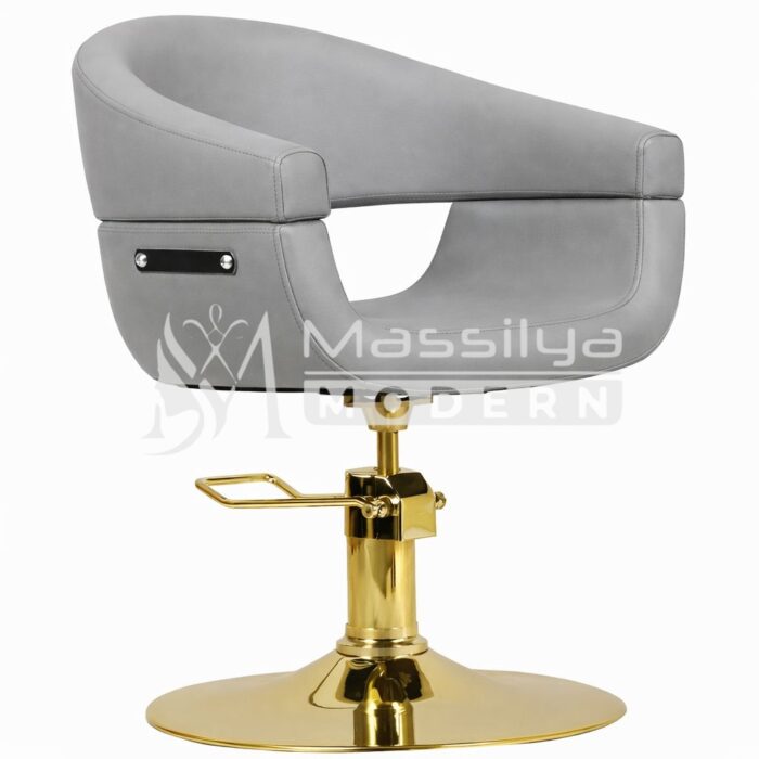 Fauteuil de Coiffure (Base Gold ou Chrome) – Image 4