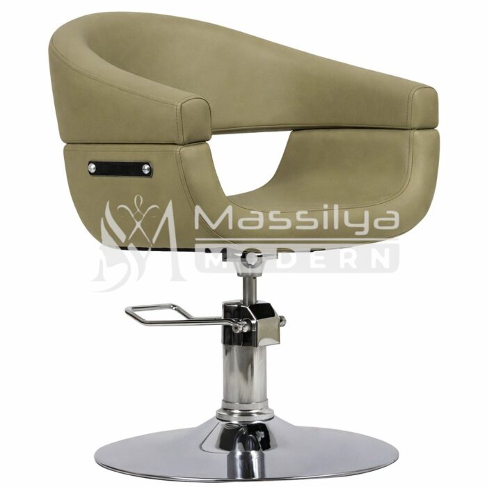 Fauteuil de Coiffure (Base Gold ou Chrome) – Image 2