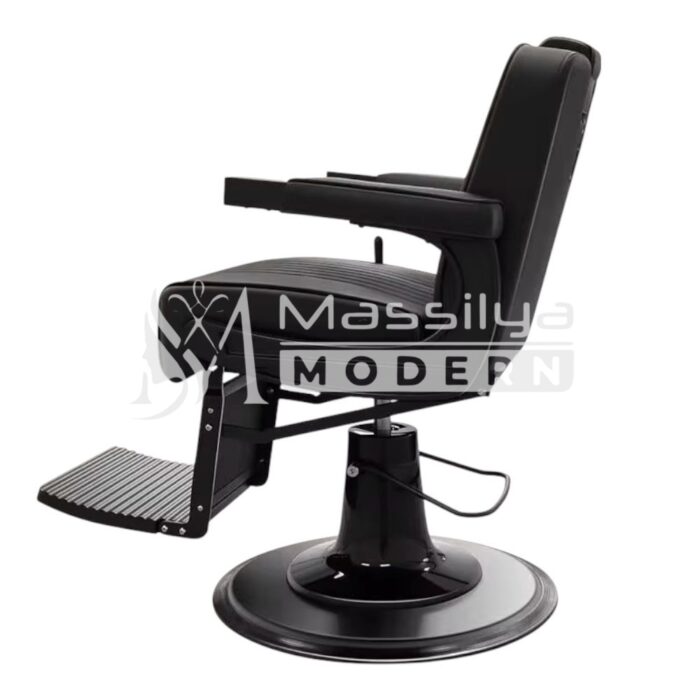 Fauteuil de Barbier – Métal Noir Mat – Image 3