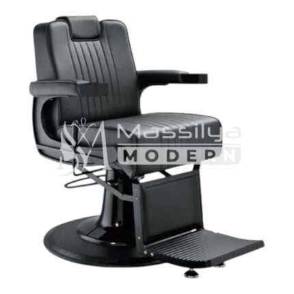 Fauteuil de Barbier – Métal Noir Mat