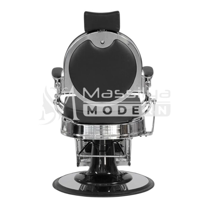 Fauteuil Barbier VIP Professionnel Luxe (chrome brillant ) – Modèle Vintage – Image 4