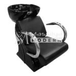 Lave tête Noir & Chrome Premium