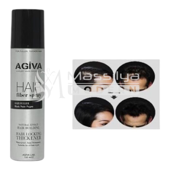 AGIVA Hair Fiber Spray (Noir) 150m – Image 2