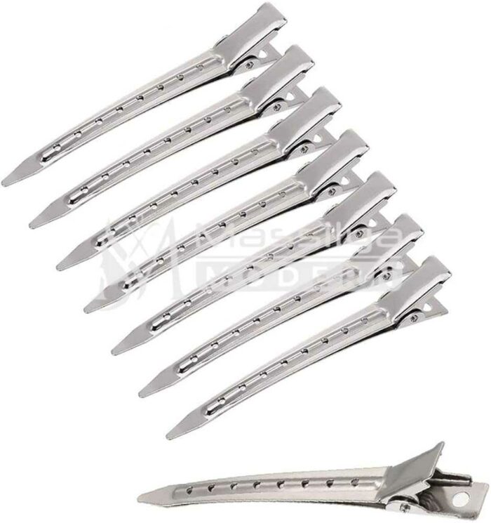 Pince plat de Cheveux metal 12 Pièces – Image 2