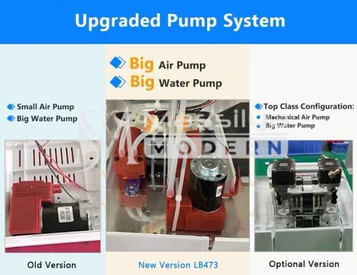 Machine HydraFacial  7en1 avec Table Mobile (New Version LB473) gray – Image 6