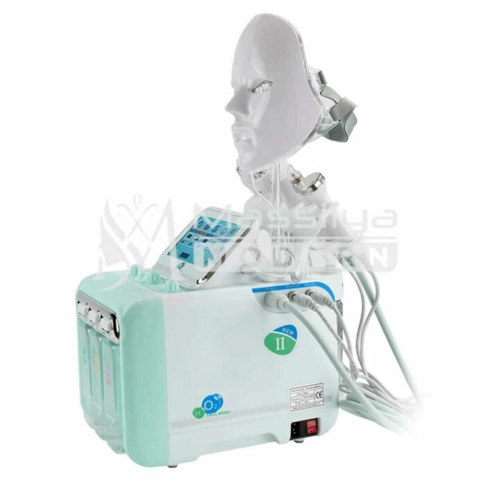 Machine HydraFacial  7en1 avec Table Mobile (optionel version) verte – Image 2