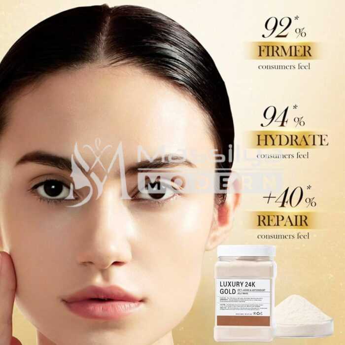 IREV masque peel off powder Luxury 24K Gold Anti-Âge & Éclat 500g – Image 2