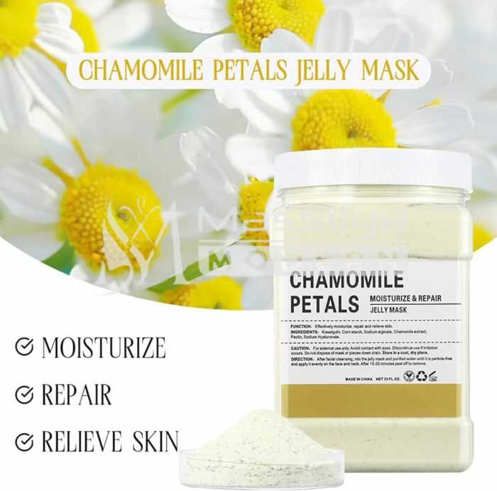 IREV masque peel off powder Chamomile Petals Hydratation & Apaisement 500g – Image 2