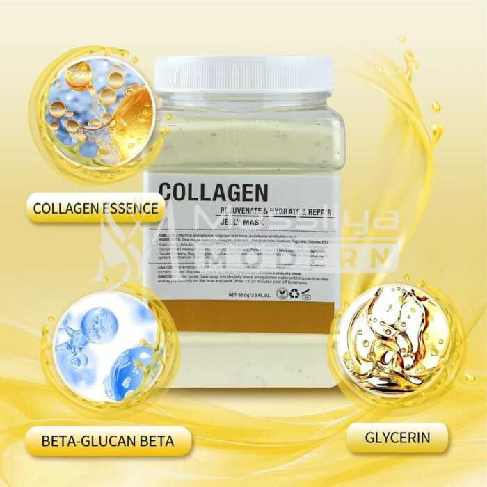 IREV masque peel off powder Collagen Jelly Mask – Hydratation & Élasticité 500g – Image 2