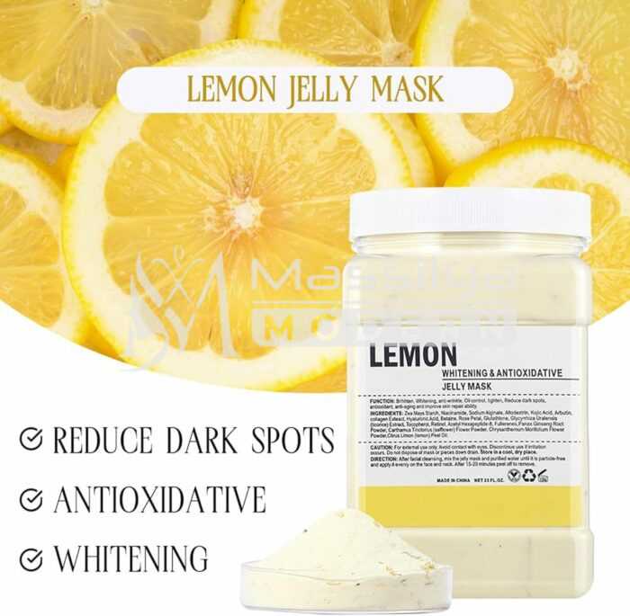 IREV masque peel off powder Lemon Jelly Mask – Éclat & Anti-taches 500g – Image 3