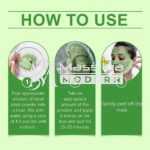 IREV masque peel off powder Fresh Mint  Refresh & Oil Control 500g – Image 3