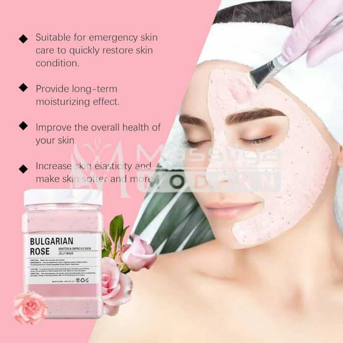 IREV masque peel off powder Bulgarian Rose Jelly Mask – Éclat & Réparation 500g – Image 2