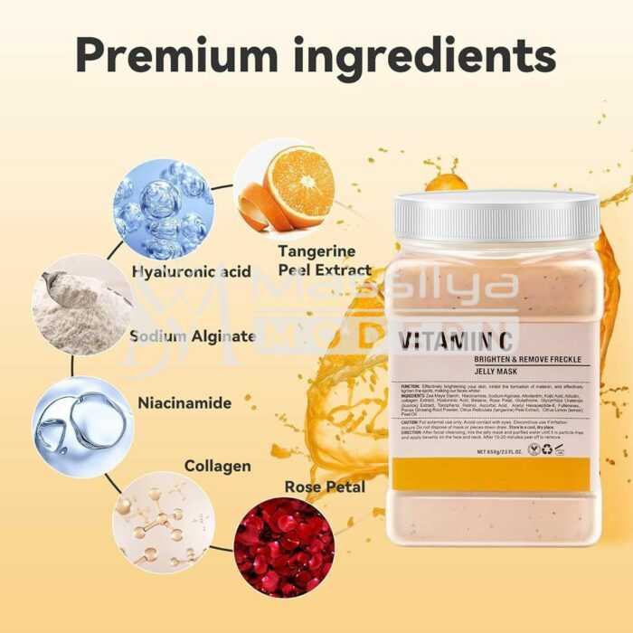 IREV masque peel off powder Vitamin C Jelly Mask Éclat & Anti-Taches 500g – Image 2