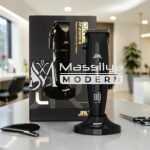 JRL ONYX tondeuse de Coupe professionnelle noir Sans fil + avec fil avec base – Image 5