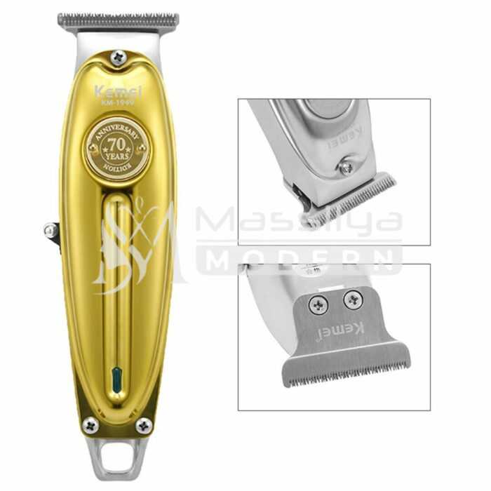 Kemei Tondeuse zéro Professionnelle Vintage Gold Edition 1949 – Image 4