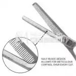 KIEPE 272 Professionnels ciseaux de sculpture (effiler) 5.5” – Image 2