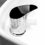 Mitigeur Professionnel Gold & Chromée pour Bac de Lave tête de cheveux ( Mélangeur) – Image 3