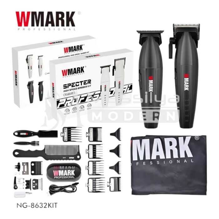 WMARK Kit Tondeuse de coupe et Finition Speed Barber – Image 4
