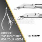 Kiepe Pince a envie Steel chrome Plated 3mm / 5mm 0684 – Image 2