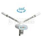 TRELAXA Vapozone Professionnel avec Ozone – Facial Steamer Bras 360° sur Pied – Image 3