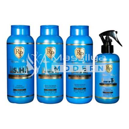 Kit CCRP Robson Peluquero  – Traitement Professionnel Réparateur 4 Étapes soin cheveux